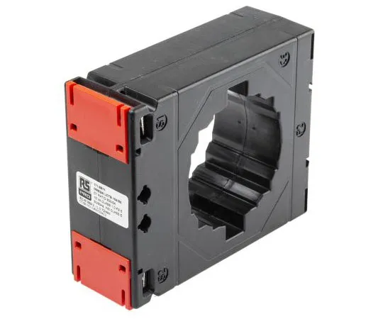 63-7394-09　RS PRO Clip Fit Circuit Transformer, , 80 x 12mm diameter , 800A Input, 5 A Output, 800:5　171-8811