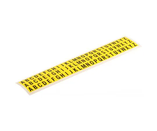 63-7547-73　RS PRO Black Lettering Label, 9.5mm　445-3896