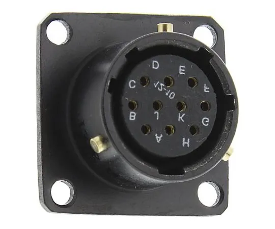 63-7479-94　Amphenol 62LC Series Panel Mount Connector, 10 contacts Socket　62LC-12E12-10SN(771)