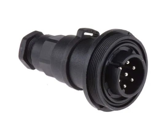 63-7461-42　Bulgin Standard Buccaneer Series In-line Connector, 7 contacts Plug　PX0746/P