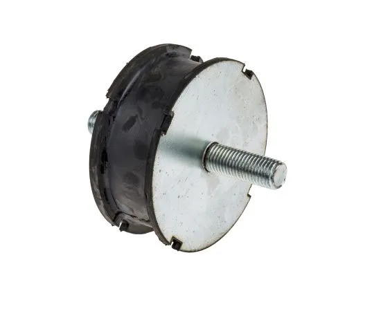 63-7392-84　RS PRO Cylindrical M16 Zinc Plated Steel Anti Vibration Mount 230 Compression Load ,105mm dia. Natural Rubber +100°C　171-2658