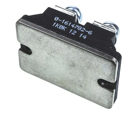 63-7434-19　TE Connectivity BDS100 Series Screw Termination Thick Film Panel Mount Resistor, 1kΩ ±10% 100W　BDS 2 A 100 1K0 10%