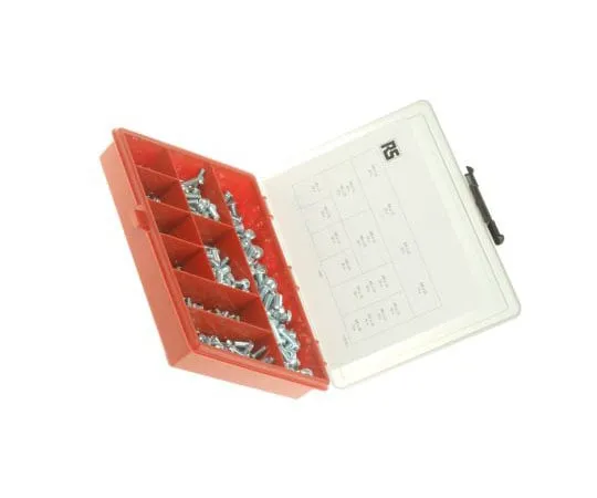 63-7471-42　450 piece Steel Screw/Bolt Kit, M3, M4, M5, M6, M8　290-9599