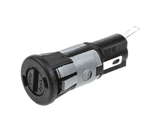 63-7513-41　Bulgin FX0367 Series 16A Slotted Cap Panel Mount F*** Holder for 5 x 20mm F***, PC2　FX0367/2