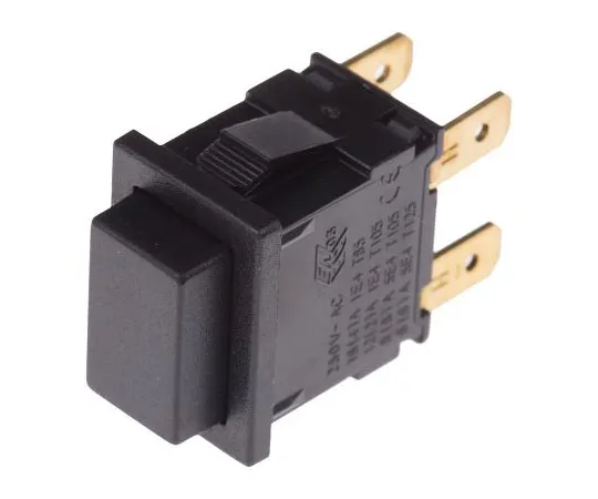 63-7448-99　Arcolectric Double Pole Double Throw (DPDT) Momentary Push Button Switch, 12.9 x 19.1mm, Panel Mount, 250V ac　H8351ABAAA