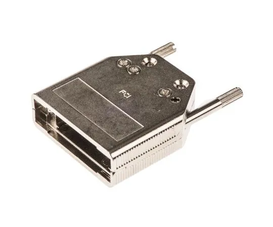63-7382-21　Amphenol FCI 8655MH Series Die Cast Zinc D-sub Connector Backshell, 15 Way, Strain Relief　8655MH1511LF