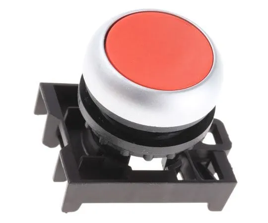 63-7526-53　Eaton M22 Series, Red Push Button Head, Maintained, 22mm Cutout　78635780 & M22-DR-R+M22-A