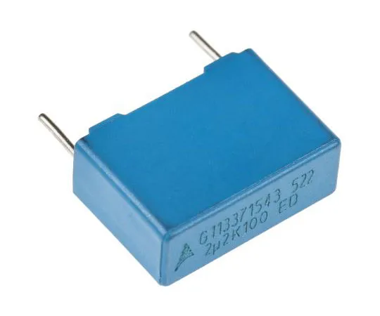 63-7415-58　EPCOS 2.2μF Polyester Capacitor PET 63 V ac, 100 V dc ±10% B32522 Series Through Hole　B32522C1225K000