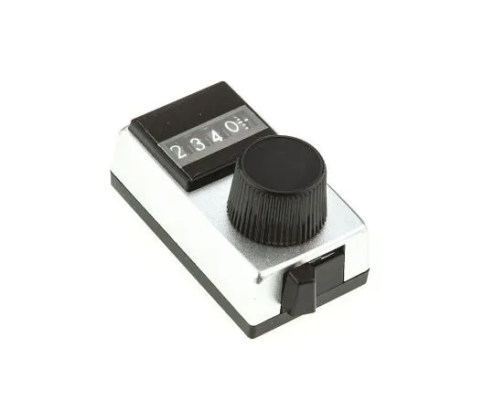 63-7362-24　Vishay Potentiometer Knob, Dial Type, 17.7mm Knob Diameter, Silver, 6.35mm Shaft　15B31B010