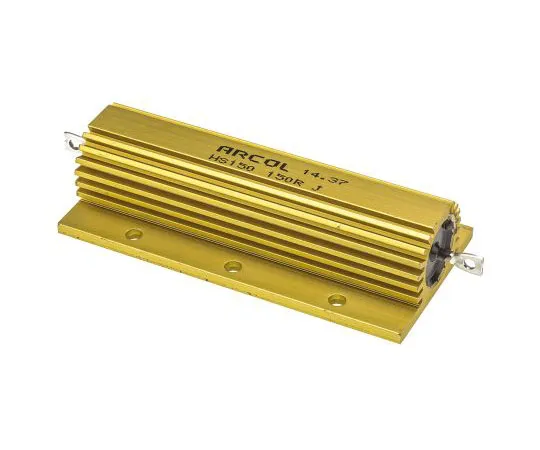 63-7483-98　Arcol HS150 Series Aluminium Ho***d Axial Wire Wound Panel Mount Resistor, 150Ω ±5% 150W　HS150 150R J