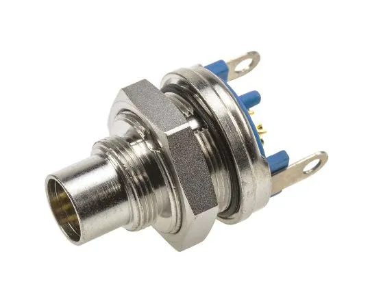 63-7454-49　TE Connectivity TRIAD™ 01 Series Subminiature Panel Mount Connector, 4 contacts Plug　8-1437719-4