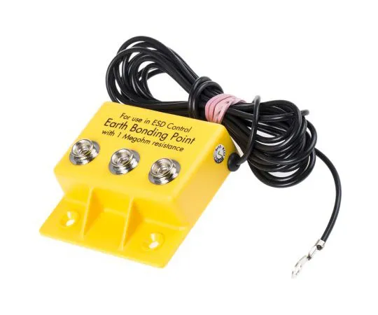 63-7478-01　RS PRO ESD Earth Bonding Box With 10 mm Stud x 3　298-3957