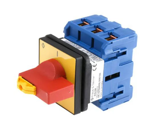 63-7416-65　3 Pole Panel Mount Non F***d Isolator Switch, 100 A, 37 kW, IP65　KG100T203/GBA016E