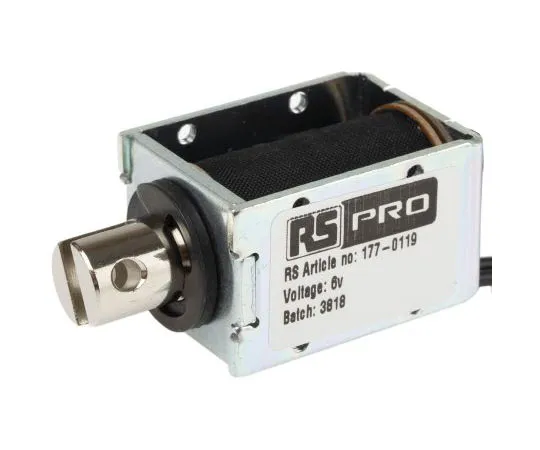 63-7406-86　Pull Action DC D-Frame Solenoid, 6 V　177-0119