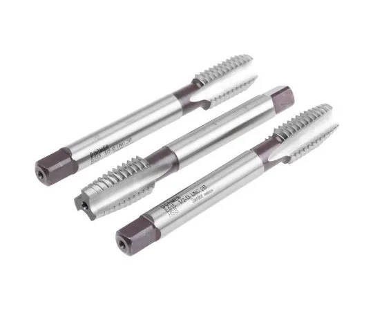 63-7442-74　Dormer 3 Piece 1/2 in UNC HSS Straight Flute Tap Set　E515 1/2 X 13 SET