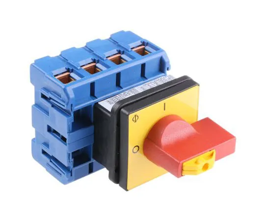63-7464-37　4 Pole Panel Mount Non F***d Isolator Switch, 100 A, 37 kW, IP65　KG100T204/GBA007E