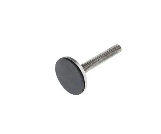 63-7528-19　Nu-Tech Engineering Stainless Steel Adjustable Feet A300/004 40mm Dia. 72mm 600kg Static load Capacity ,60mm M10　A300/004