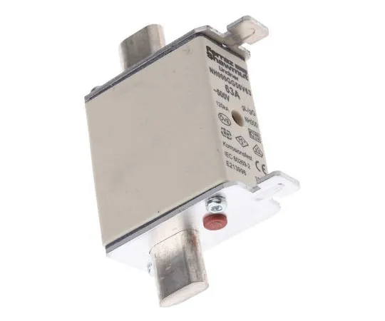 63-7513-29　Mersen 63A 000 NH Centred Tag F***, gG, 500V ac　E213996C