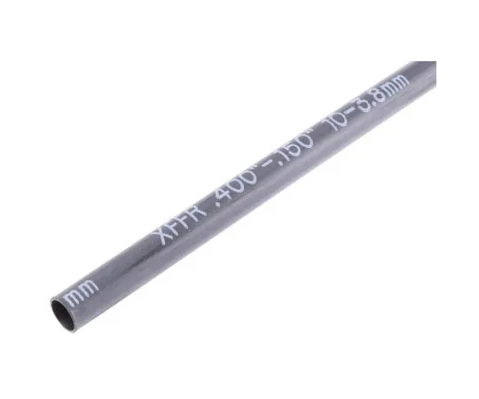 63-7461-60　TE Connectivity Black Halogen Free Heat Shrink Tubing 10.1mm Sleeve Dia. x 1.2m Length, XFFR Series 3:1 Ratio　XFFR-04X4