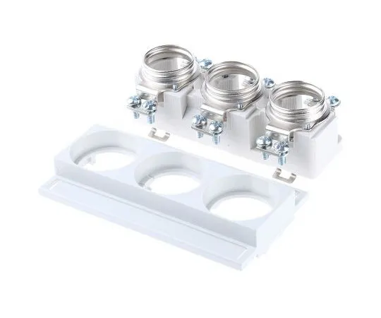63-7470-69　ETI 63A 3 Pole DIII Bottle F*** Holder Base, 500V ac　2323016