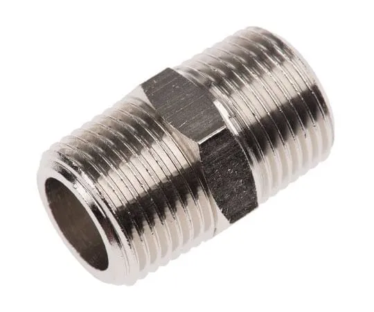 63-7510-53　Legris LF3000 20 bar Brass Pneumatic Straight Threaded Adapter, R 3/8 Male Male　0900 00 17
