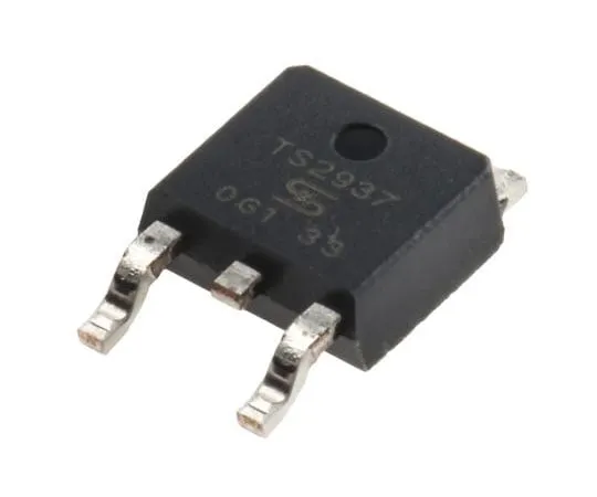 63-7355-41　Taiwan Semiconductor TS2937CP33 ROG, LDO Regulator, 500mA, 3.3 V, ±2% 3-Pin, DPAK　TS2937CP33 ROG