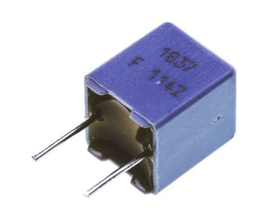 63-7388-35　Vishay 68nF Polypropylene Capacitor PP 63 V ac, 100 V dc ±1% Tolerance Through Hole MKP 1837 Series　MKP1837368011