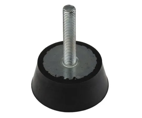 63-7385-72　RS PRO M8 Zinc Plated Steel Anti Vibration Mount 40 Compression Load ,46mm dia. Natural Rubber +100°C　162-3252