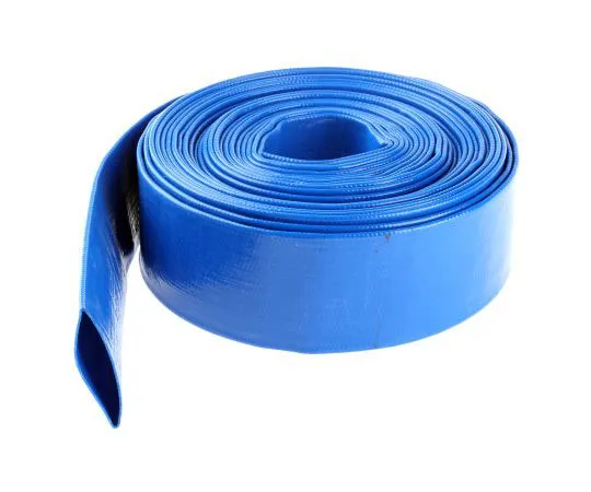 63-7439-74　RS PRO PVC Flexible Tubing, Blue, 43.2mm External Diameter, 10m Long, Reinforced, Chemical, Water Applications　235-7437