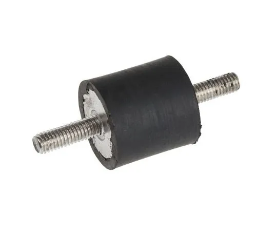 63-7392-24　RS PRO 25mm Shock Mount M6 25mm Diameter 36.6kg Compression Load, Male to Male Natural Rubber　171-2575