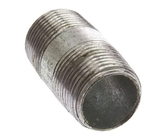 63-7453-53　RS PRO Malleable Iron Fitting Barrel Nipple, 1 in BSPT Male (Connection 1), 1 in BSPT Male (Connection 2)　257-8016