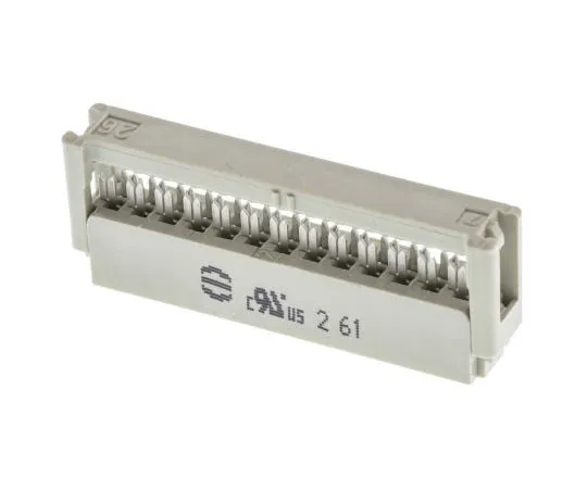 63-7538-71　Harting 26-Way IDC Connector Socket for Cable Mount, 2-Row　9185266803