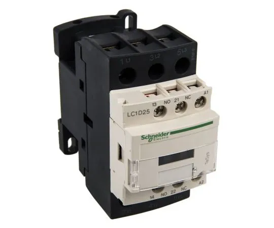63-7522-28　Schneider Electric 3 Pole Contactor, 25 A, 230 V ac Coil, TeSys D, 3NO, 11 kW　LC1D25P7