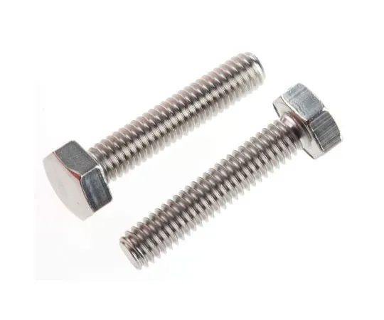 63-7456-78　Plain Stainless Steel Hex M4 x 20mm Set Screw　263-2148