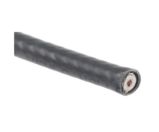 63-7385-38　Belden Grey Unterminated to Unterminated H155 Coaxial Cable, 50 Ω 5.4mm OD, H155A00　H155A00.00B100