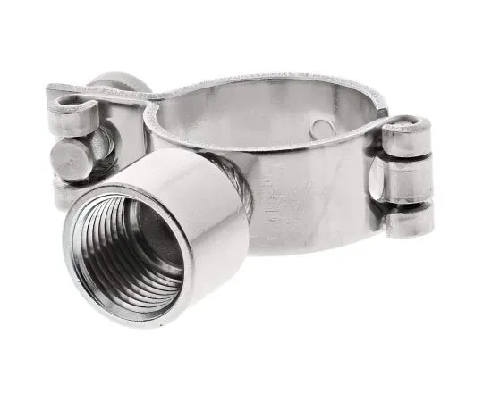 63-7458-20　RS PRO Stainless Steel Hinged Pipe Clamp　15090