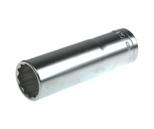 63-7439-55　Facom 17mm With 1/2 in Drive Socket Bi-Hex; Deep 77 mm　S.17LA