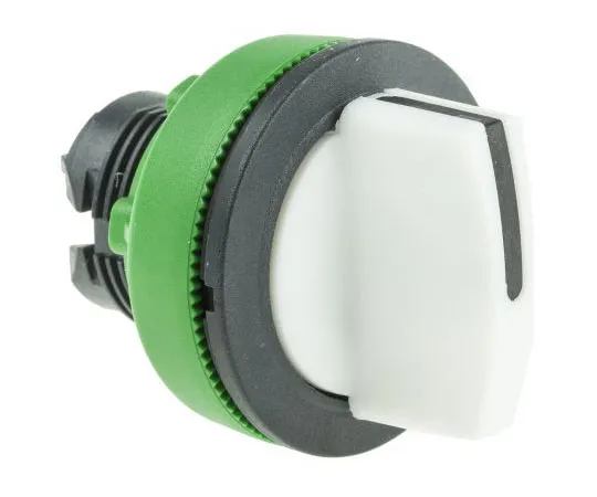 63-7389-26　Schneider Electric Harmony XB5 3 Position Selector Switch Head Standard Handle White Spring Return to Centre　ZB5FD501