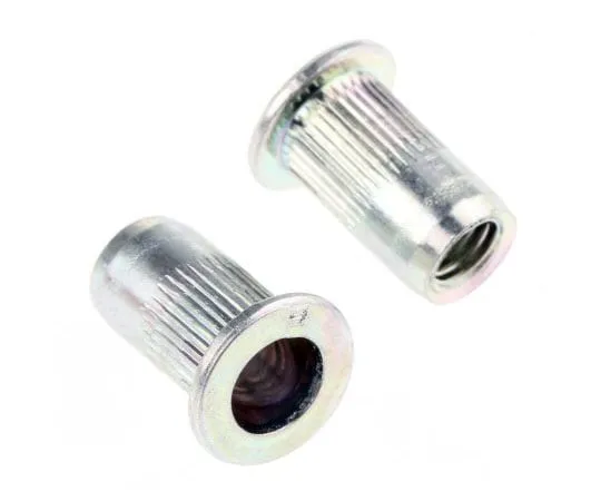 63-7537-91　Böllhoff Plain, M5 Steel Threaded Insert, 10mm diameter 7mm Depth 13mm　23307050230