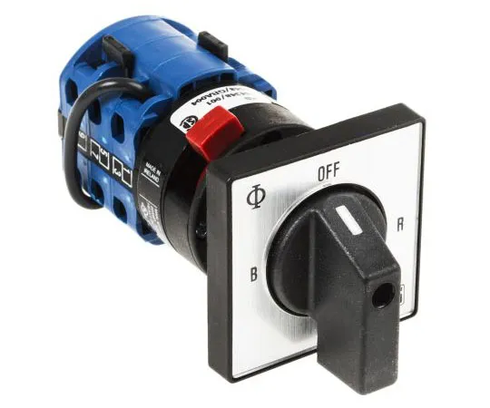 63-7416-63　Schneider Electric, SP 4 Position 45° Rotary Switch, 20 A, Rotary Knob Actuator　CA10A048/GBA004*FT2
