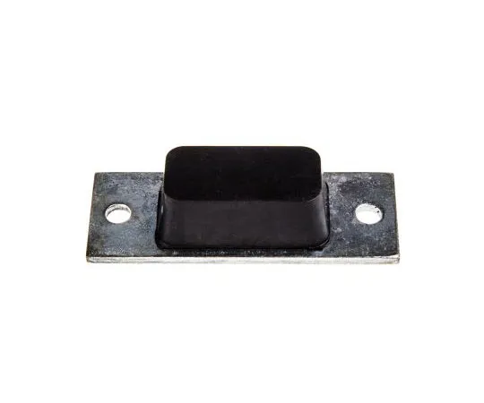 63-7392-87　RS PRO Rectangular M6 Zinc Plated Steel Anti Vibration Mount 0 Compression Load ,84mm dia. Natural Rubber +100°C　171-2661