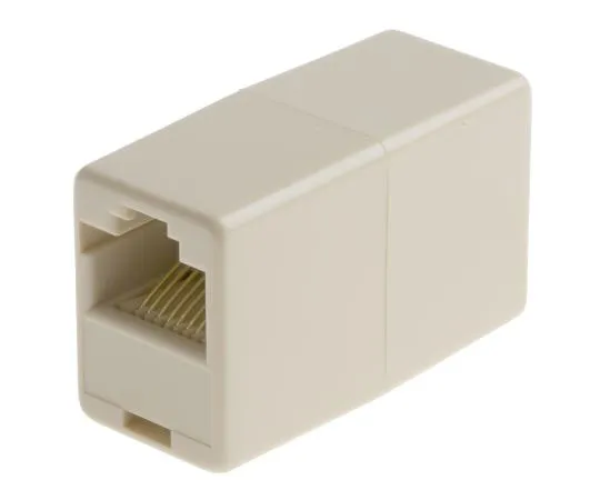 63-7412-17　RS PRO Cat3 RJ45 Coupler, UTP　186-3054