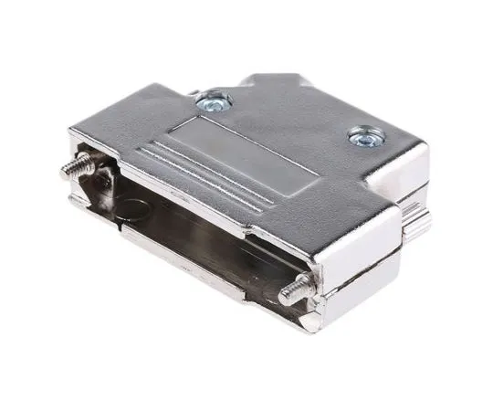 63-7490-18　MH Connectors MHD45PK Series ABS Angled D-sub Connector Backshell, 25 Way, Strain Relief　D45PK25-K