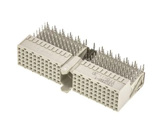 63-7497-09　TE Connectivity Z-PACK HM Series 2mm Pitch Hard Metric Type A Backplane Connector, Female, Right Angle, 25 Column, 5　5352068-1