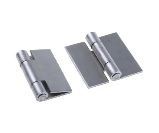 63-7460-86　Pinet Raw Steel Square Hinge with a Riveted Pin, 50mm x 50mm x 2mm　50-1-3917