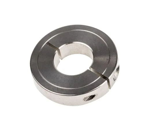 63-7403-84　Ruland Shaft Collar One Piece Clamp Screw, Bore 20mm, OD 45mm, W 10mm, Stainless Steel　ENCL45-20MM-SS