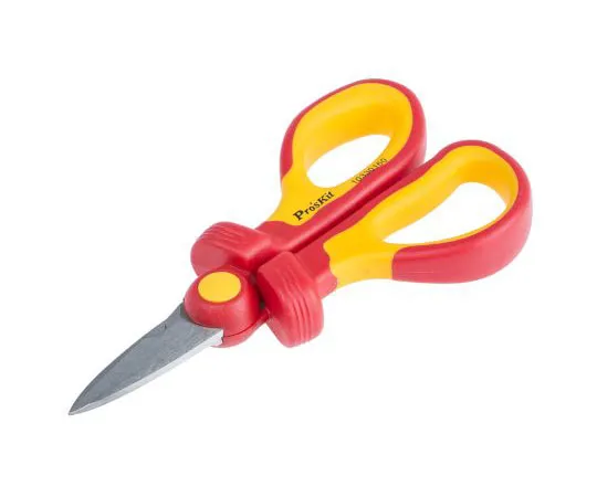 63-7375-75　160 mm Stainless Steel Electricians Scissors　146-6443