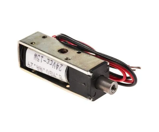 63-7515-03　Push Pull Action DC D-Frame Solenoid, 9mm stroke, 15W, 24 V dc　8 MB0 AA 29 24VCC 15W