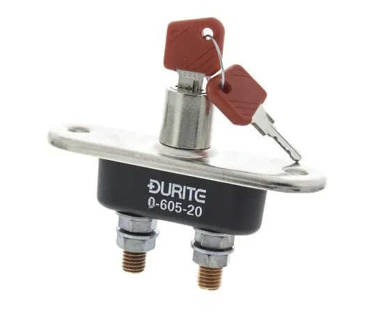 63-7491-65　Battery Isolator Switch, 100 A, -40 → +55°C　325-4856