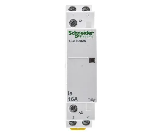63-7444-57　Schneider Electric 2 Pole Contactor, 16 A, 230 V ac Coil, Tesys GC, 2NO　GC1620M5